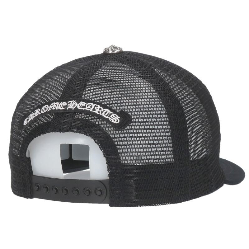 Chrome Hearts TRUCKER CAP 3 Cemetery Leather Size ONE SIZE