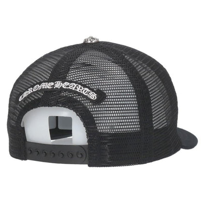 Chrome Hearts TRUCKER CAP 3 Cemetery Leather Size ONE SIZE