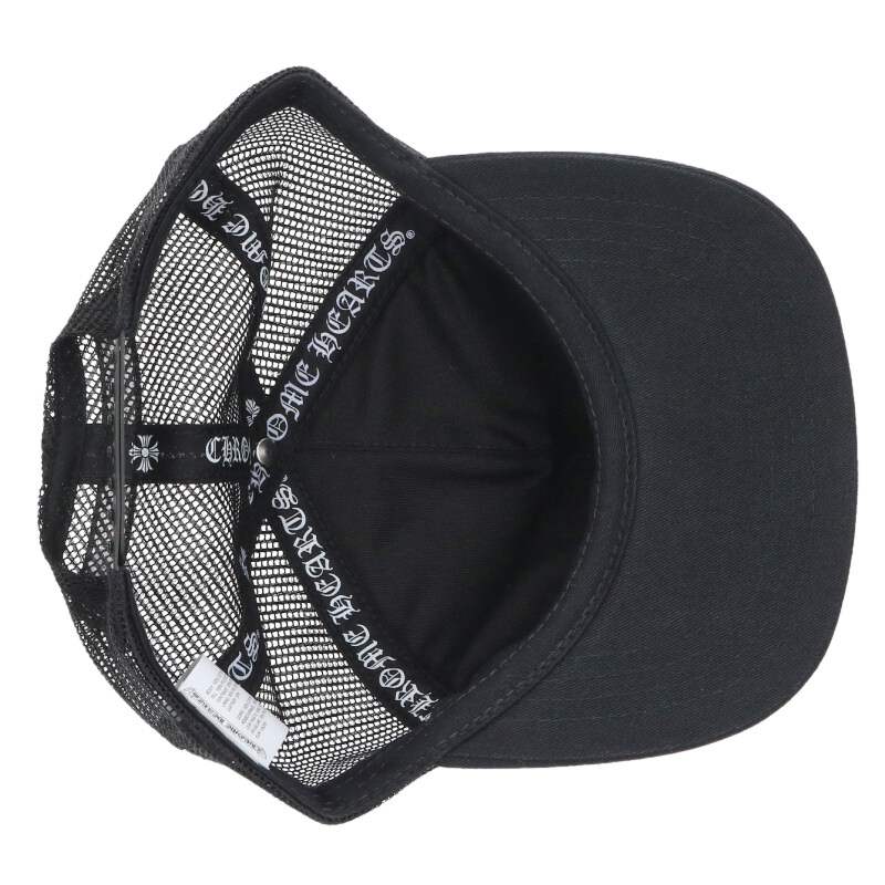 Chrome Hearts TRUCKER CAP 3 Cemetery Leather Size ONE SIZE