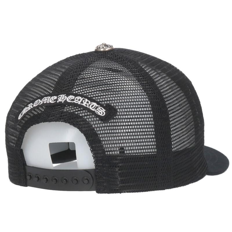 Chrome Hearts TRUCKER CAP 3 Cemetery Leather Size ONE Multi