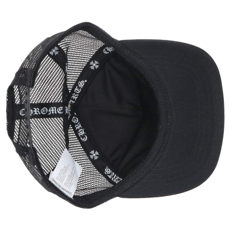 Chrome Hearts TRUCKER CAP 3 Cemetery Leather Size ONE Multi