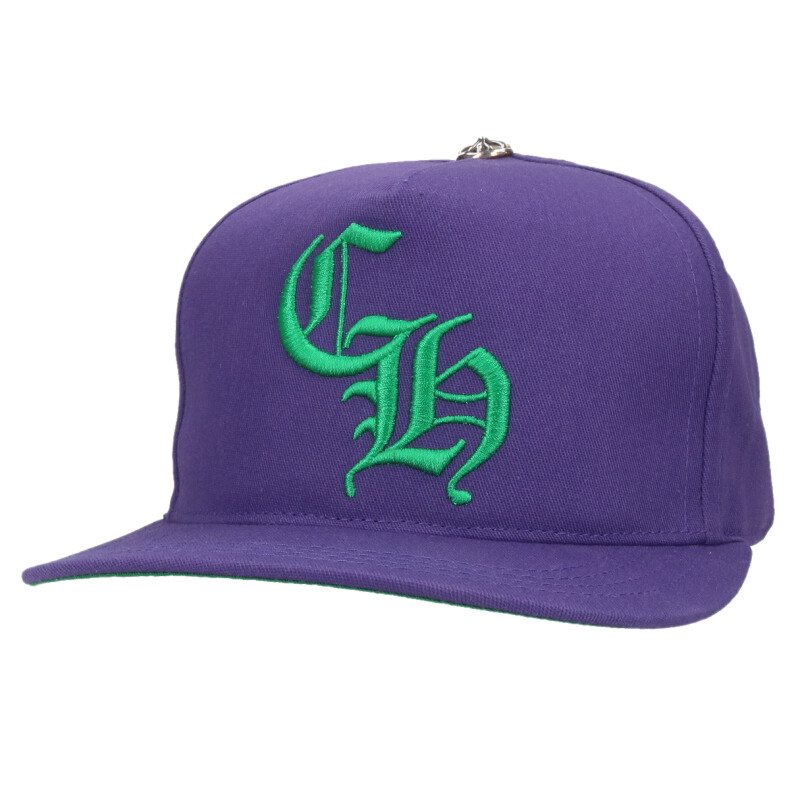Chrome Hearts CH Logo Embroidered Baseball Cap Size ONE SIZE