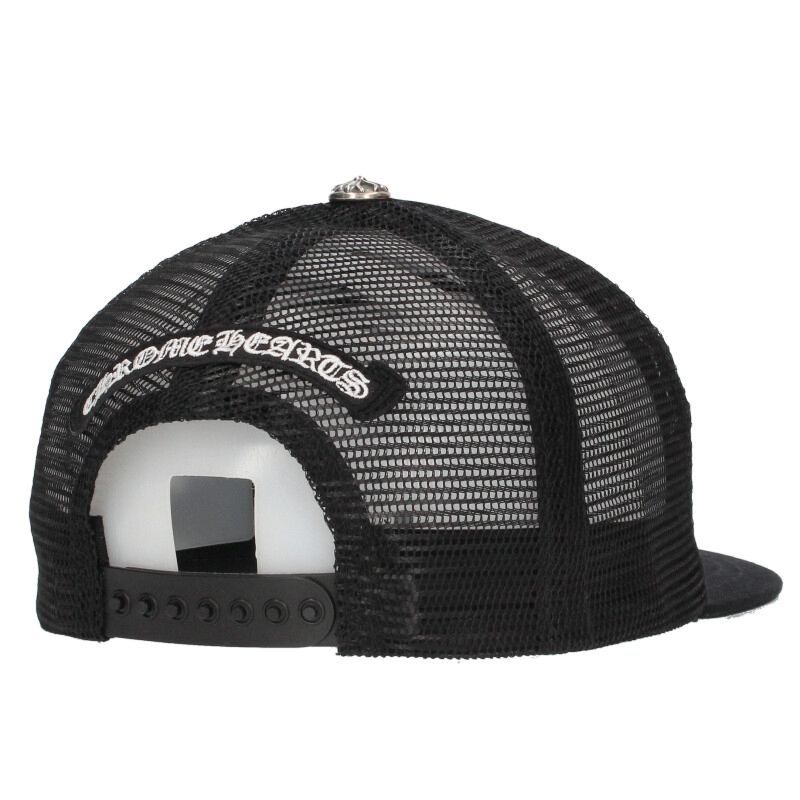 Chrome Hearts TRUCKER CAP 3 Cemetery Leather Size ONE SIZE