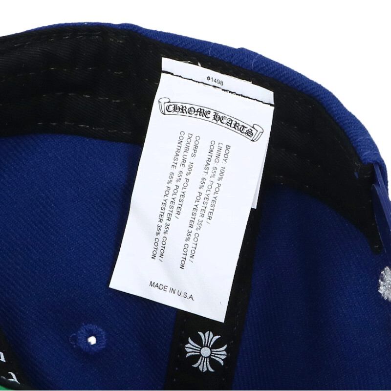 Chrome Hearts CH Embroidered Cross Patch Cap Size ONE SIZE