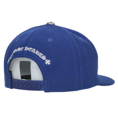 Chrome Hearts CH Embroidered Baseball Cap Blue Size ONE SIZE