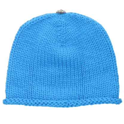 Chrome Hearts Cashmere Cross Patch Beanie Blue/Purple