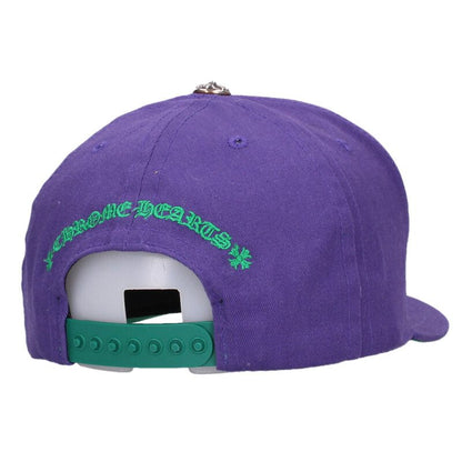 Chrome Hearts SIZE CH HAT CH Logo Embroidered Purple x Silver Size ONE
