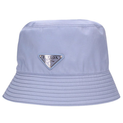 Prada Light Blue Triangle Logo Plaque Nylon Size ONE SIZE
