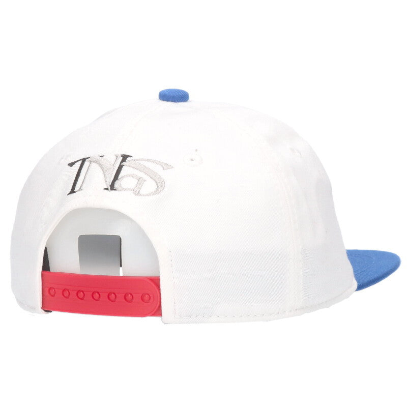 Saint Michael Front Embroidered Hat White x Blue x Red Size ONE