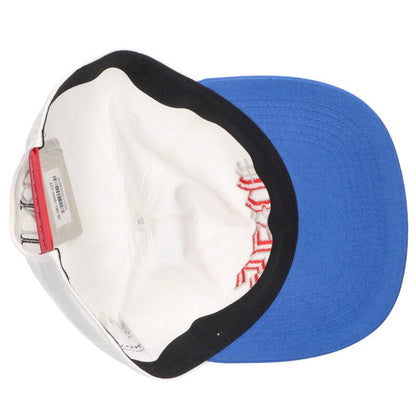 Saint Michael Front Embroidered Hat White x Blue x Red Size ONE