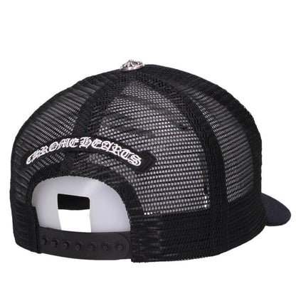 Chrome Hearts 3 Cemetary Leather Patch Trucker Size ONE SIZE