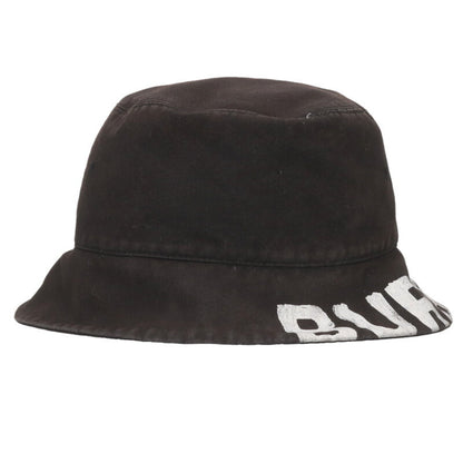 Burberry Logo Bucket Hat Black Size L