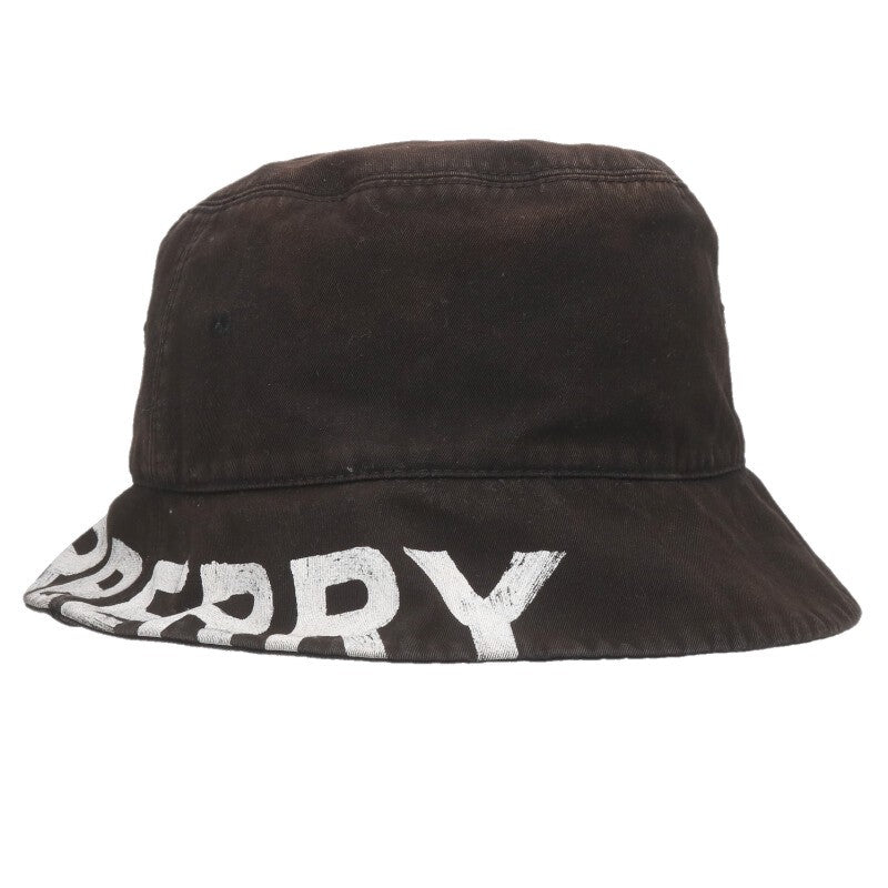 Burberry Logo Bucket Hat Black Size L