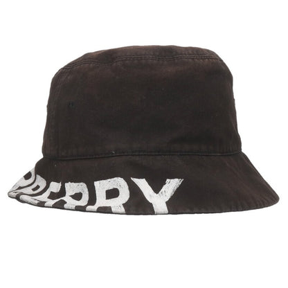 Burberry Logo Bucket Hat Black Size L