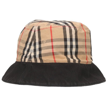 Burberry Logo Bucket Hat Black Size L