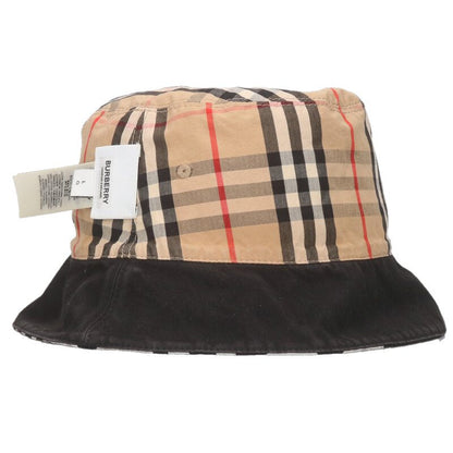 Burberry Logo Bucket Hat Black Size L