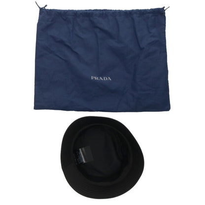 Prada Black/Silver Rhinestone Re-Nylon Bucket Size ONE SIZE