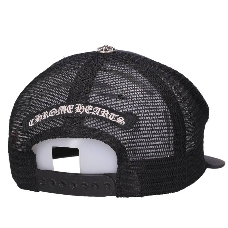 Chrome Hearts Logo Print Hat Black Size ONE SIZE