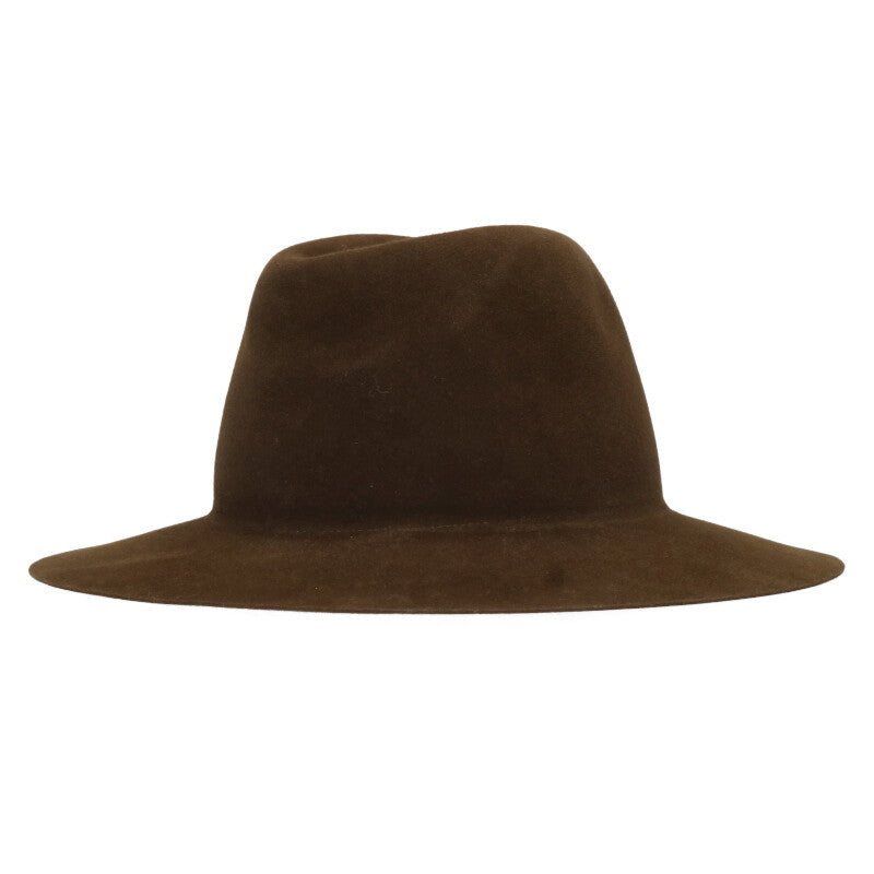 KIJIMA TAKAYUKI Rabbit Fur Hat Brown Size ONE SIZE