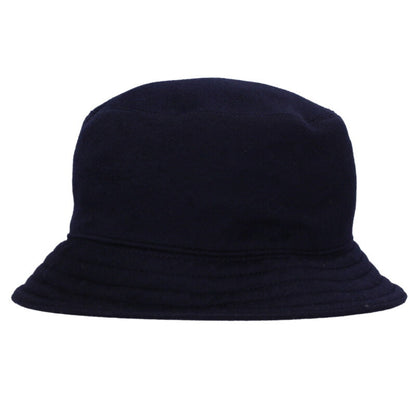 HERMES Fred Q. Cashmere Bucket Hat Navy Size ONE SIZE