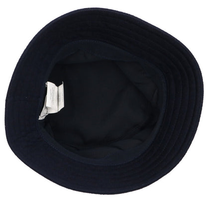 HERMES Fred Q. Cashmere Bucket Hat Navy Size ONE SIZE