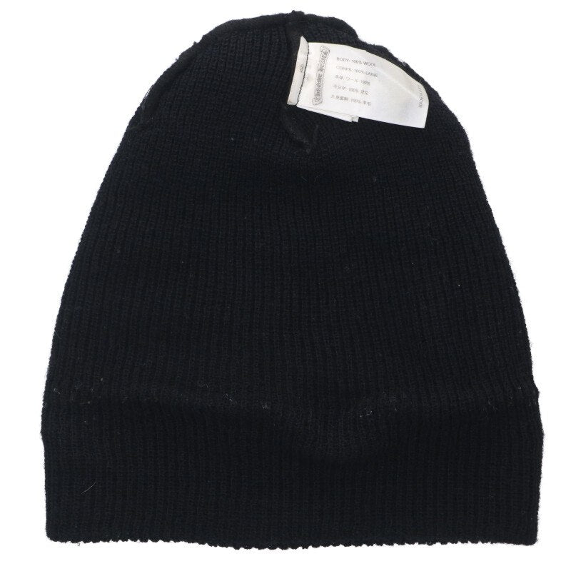 Chrome Hearts SIZE WOOL WATCH CAP CH Embroidered Knit Sweater Black Size ONE