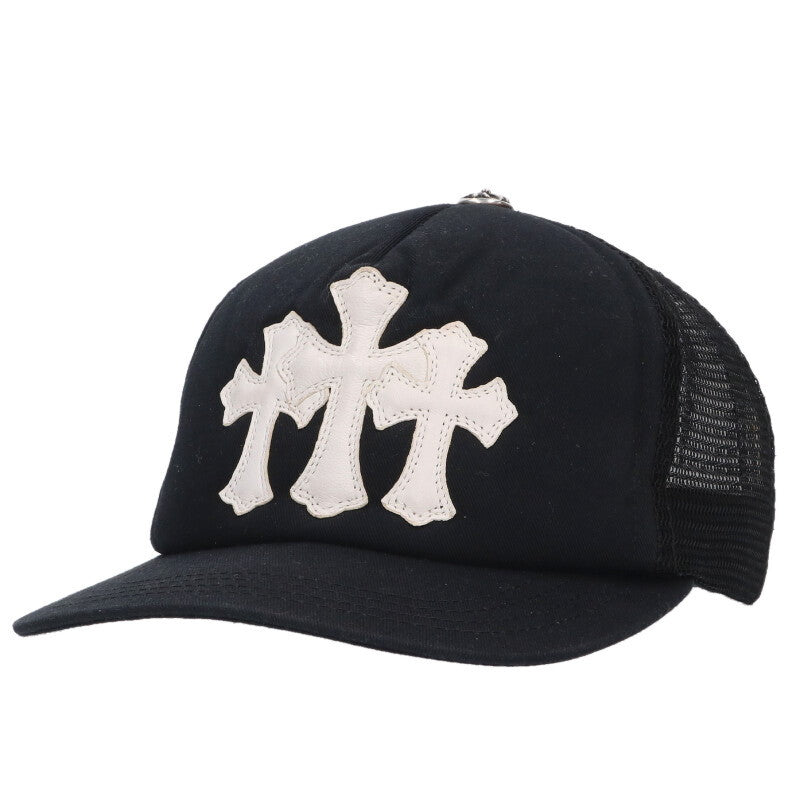 Chrome Hearts 3 Cemetery Leather Patch Trucker Size ONE SIZE