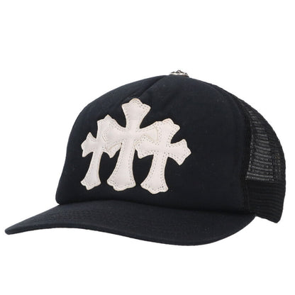 Chrome Hearts 3 Cemetery Leather Patch Trucker Size ONE SIZE