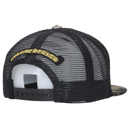 Chrome Hearts SIZE TRUCKER CAP Camo Hat Green Multi Size ONE