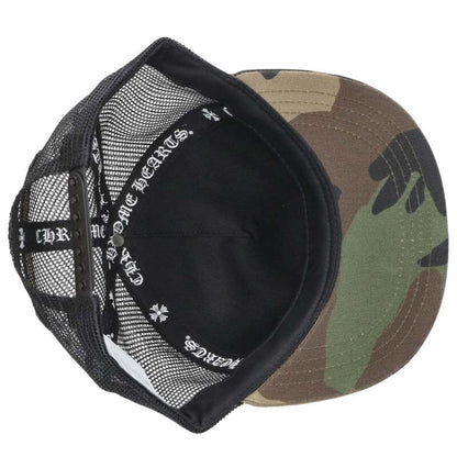 Chrome Hearts SIZE TRUCKER CAP Camo Hat Green x Black x Silver Size ONE