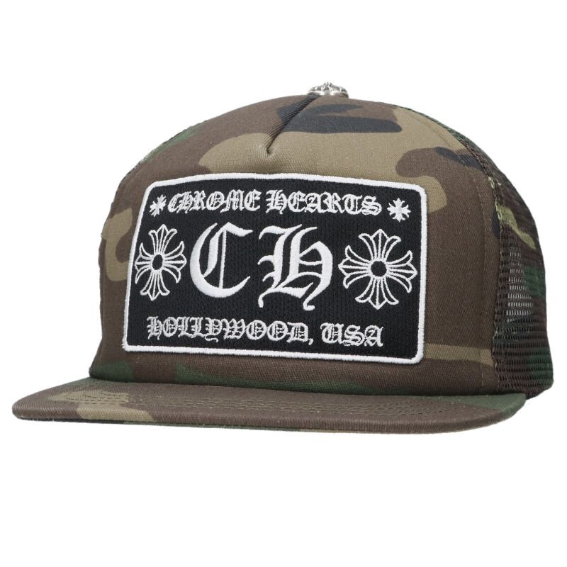 Chrome Hearts CH Patch Cross Ball Camo Mesh Size ONE SIZE