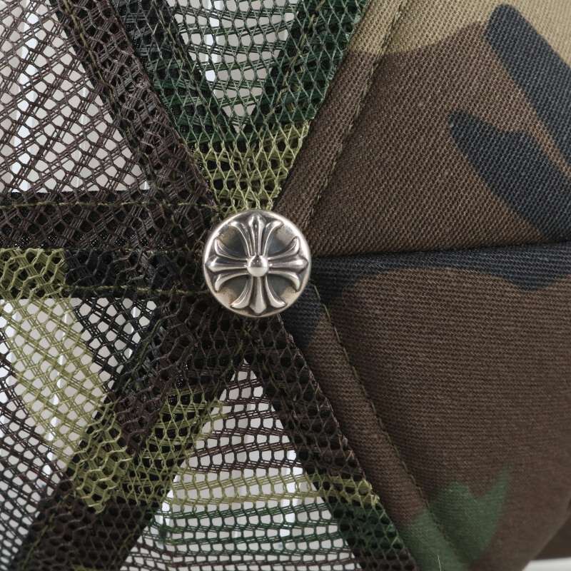 Chrome Hearts CH Patch Cross Ball Camo Mesh Size ONE SIZE