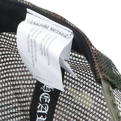 Chrome Hearts CH Patch Cross Ball Camo Mesh Size ONE Multi