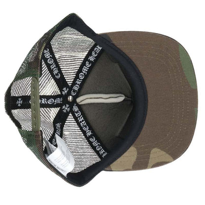 Chrome Hearts CH Patch Cross Ball Camo Mesh Size ONE Multi