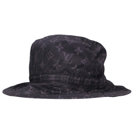 Louis Vuitton Bucket Hat Black Size 60