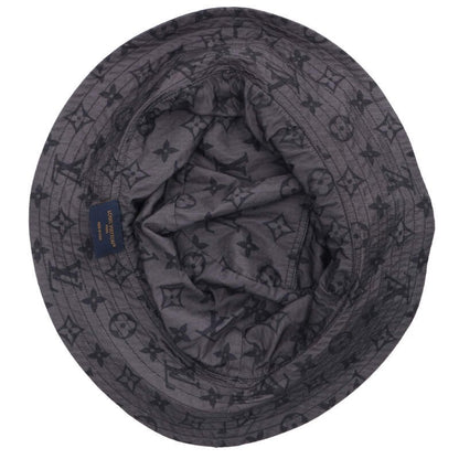 Louis Vuitton Bucket Hat Black Size 60