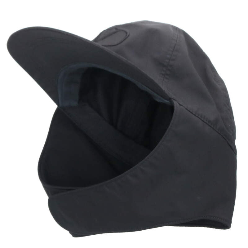 VALENTINO Logo Embroidered Aviator Cap Black Size ONE SIZE