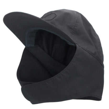 VALENTINO Logo Embroidered Aviator Cap Black Size ONE SIZE