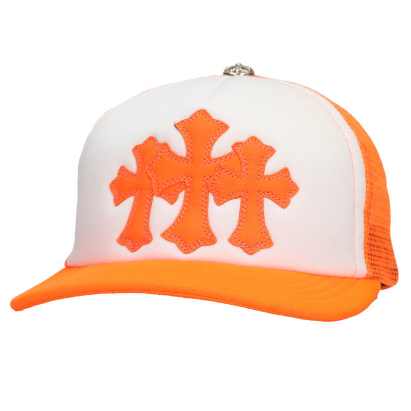 Chrome Hearts Triple Cross Patch Trucker Cap Size ONE SIZE