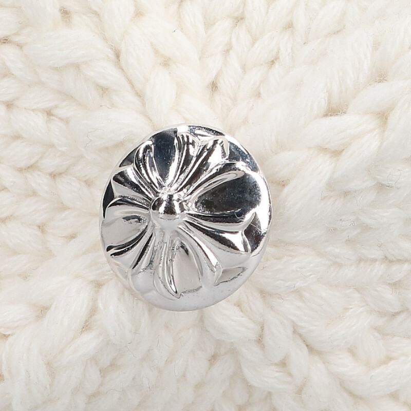 Chrome Hearts Cashmere Cross Patch Beanie White Size ONE