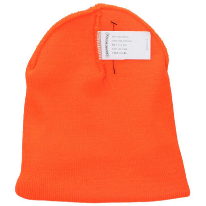 Chrome Hearts SIZE WOOL WATCH CAP Logo Embroidered Hat Orange Size ONE