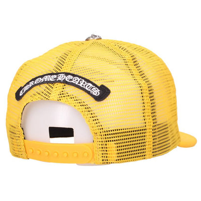 Chrome Hearts SIZE TRUCKER CAP Print Hat Yellow Size ONE