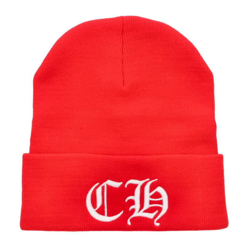 Chrome Hearts Red Acrylic Watch Cap