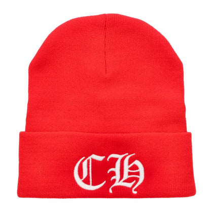 Chrome Hearts Red Acrylic Watch Cap
