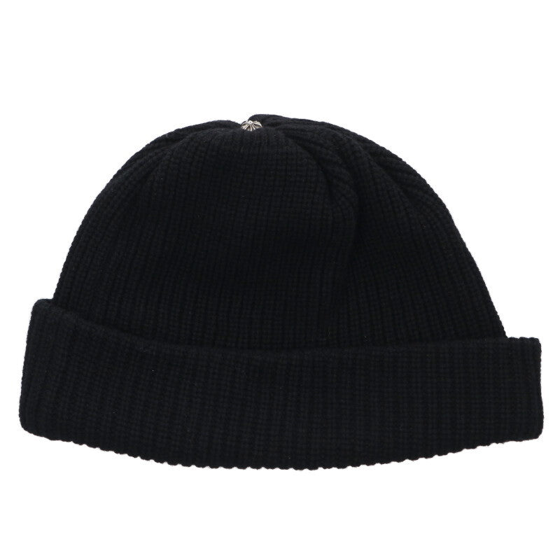 Chrome Hearts Star Patch Cashmere Beanie Black Red Size ONE
