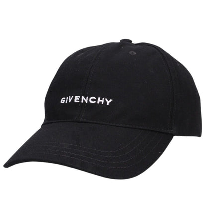 GIVENCHY Logo Embroidered Cap Black Size ONE SIZE