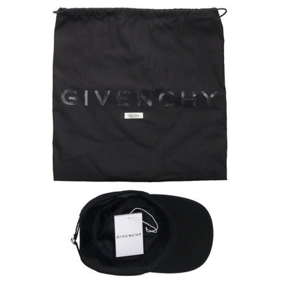 GIVENCHY Logo Embroidered Cap Black Size ONE SIZE