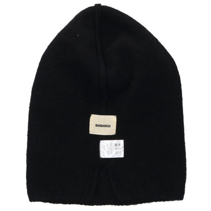 THE SHISHIKUI Cashmere Balaclava Beanie Black Size L