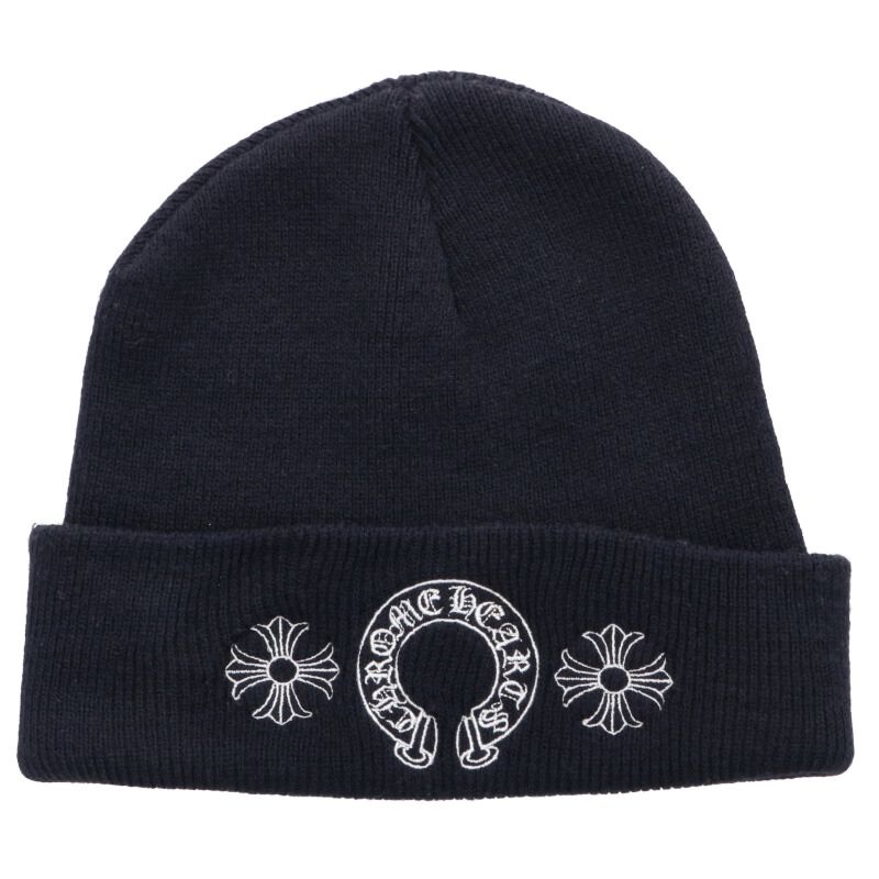 Chrome Hearts Wool Hat Blue Size ONE SIZE