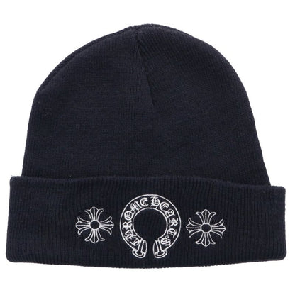 Chrome Hearts Wool Hat Blue Size ONE SIZE